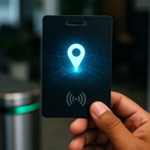 بطاقة تحديد المكان الذكية