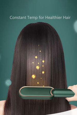 فرشاة فرد الشعر الحلقية مع شاشة LED